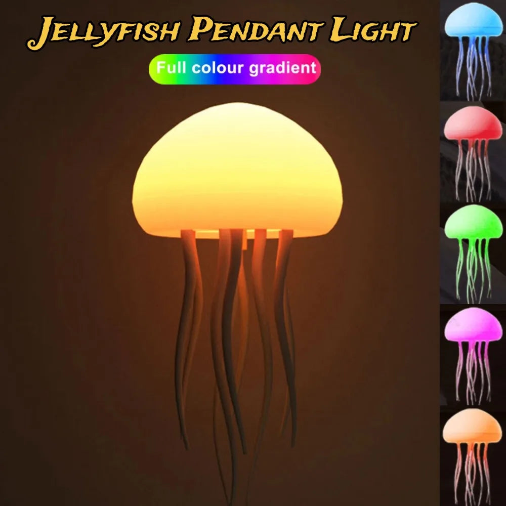 JELLYFISH FLOATING AND DYNAMIC LAMP (VOICE CONTROL/COLOR CHANGING)