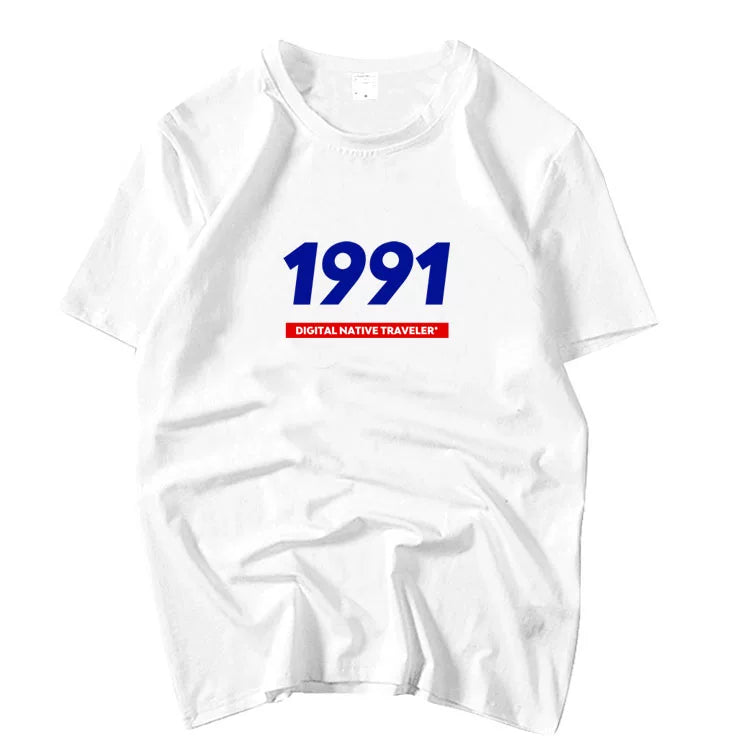 BAEKHYUN Same Style 1991 T-Shirt Top