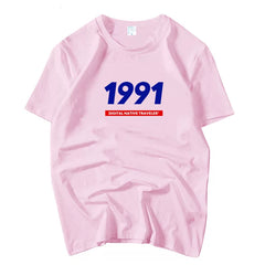 BAEKHYUN Same Style 1991 T-Shirt Top