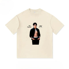 Jungkook Poster Print Cotton T-shirt