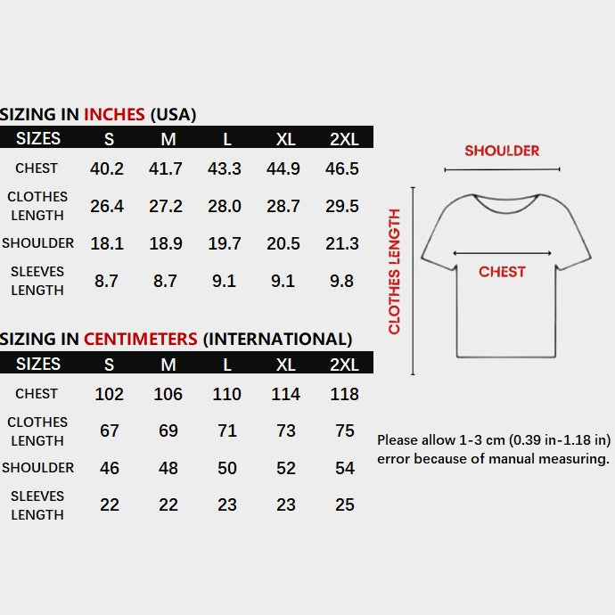 Unisex Anime Short-sleeved T-shirt
