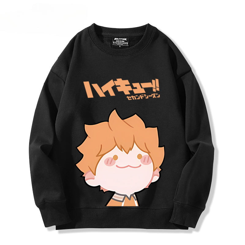 Cute Hinata Anime Pullover Sweatshirt