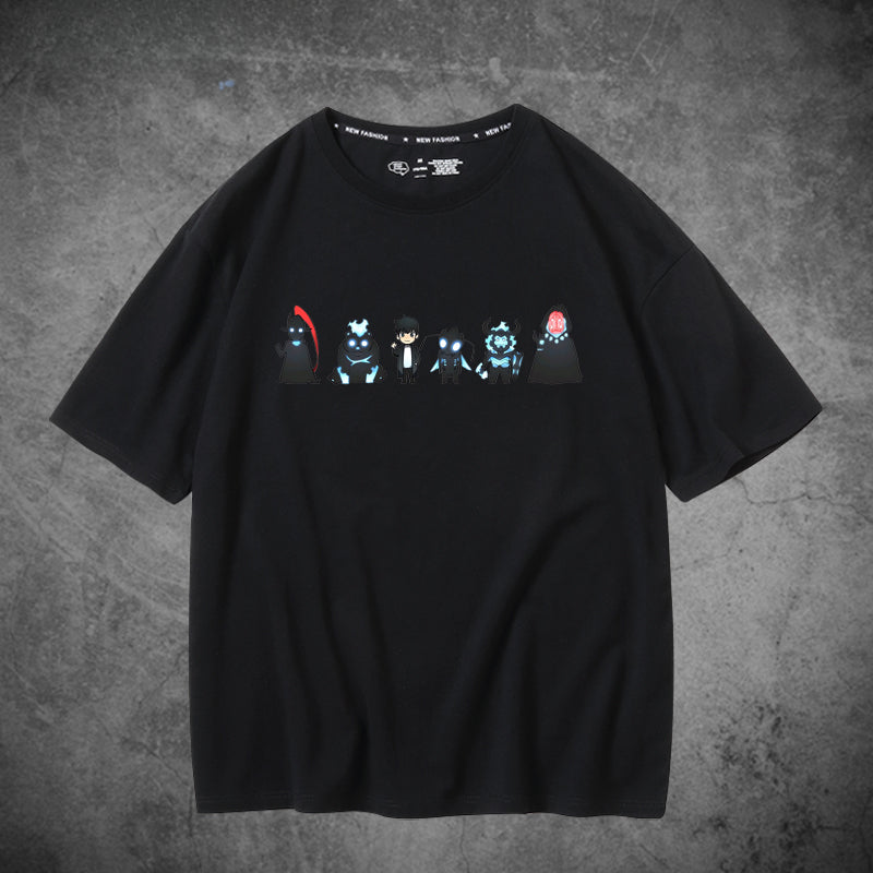 Unisex Anime Cos Cotton Short-sleeved T-shirt