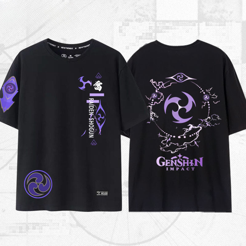 Unisex Game Printed Short Sleeve T-Shirt