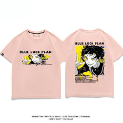 Casual Anime Print Short-sleeved T-shirt