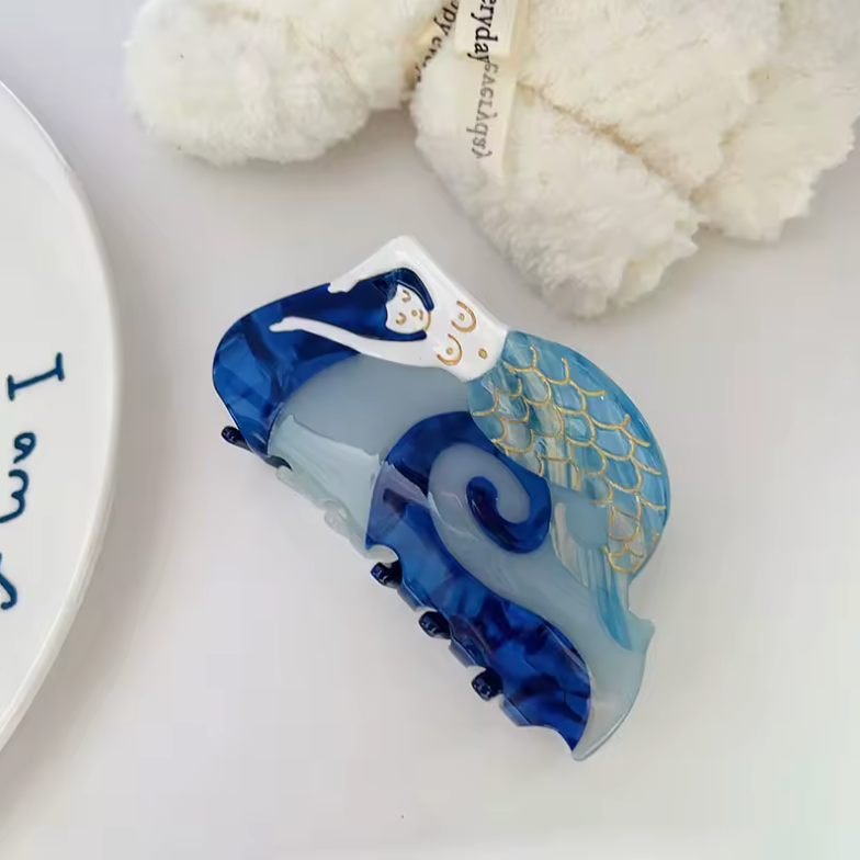 Sea-world Hair Claw Clips