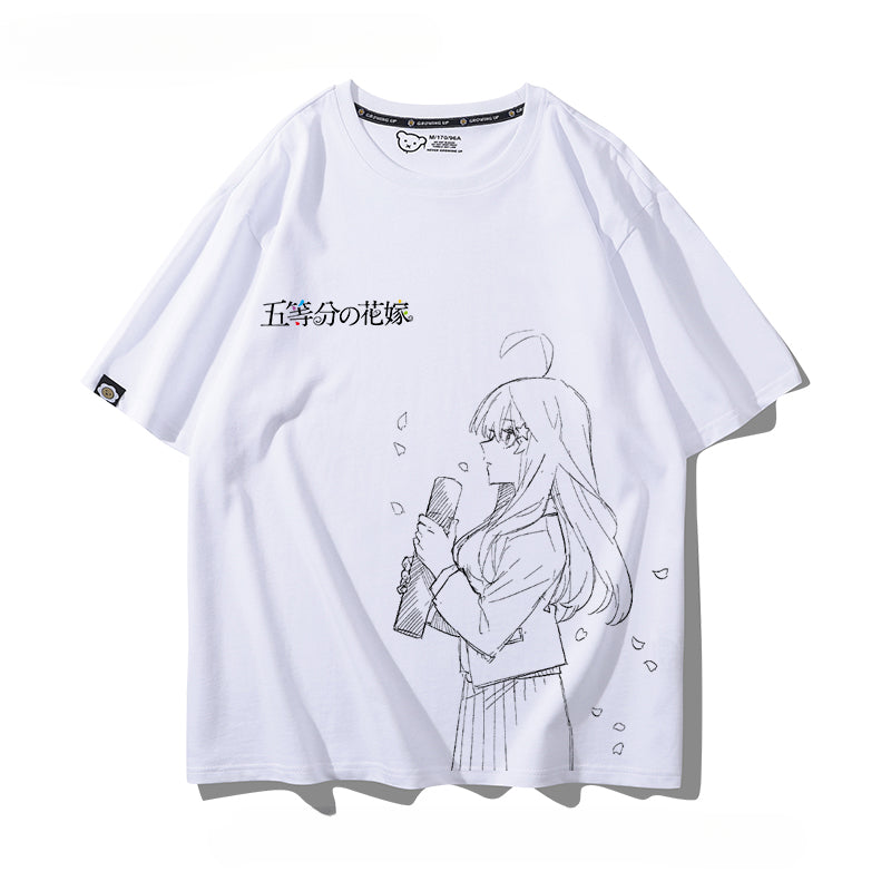 Nakano Short-sleeved Cotton T-shirt