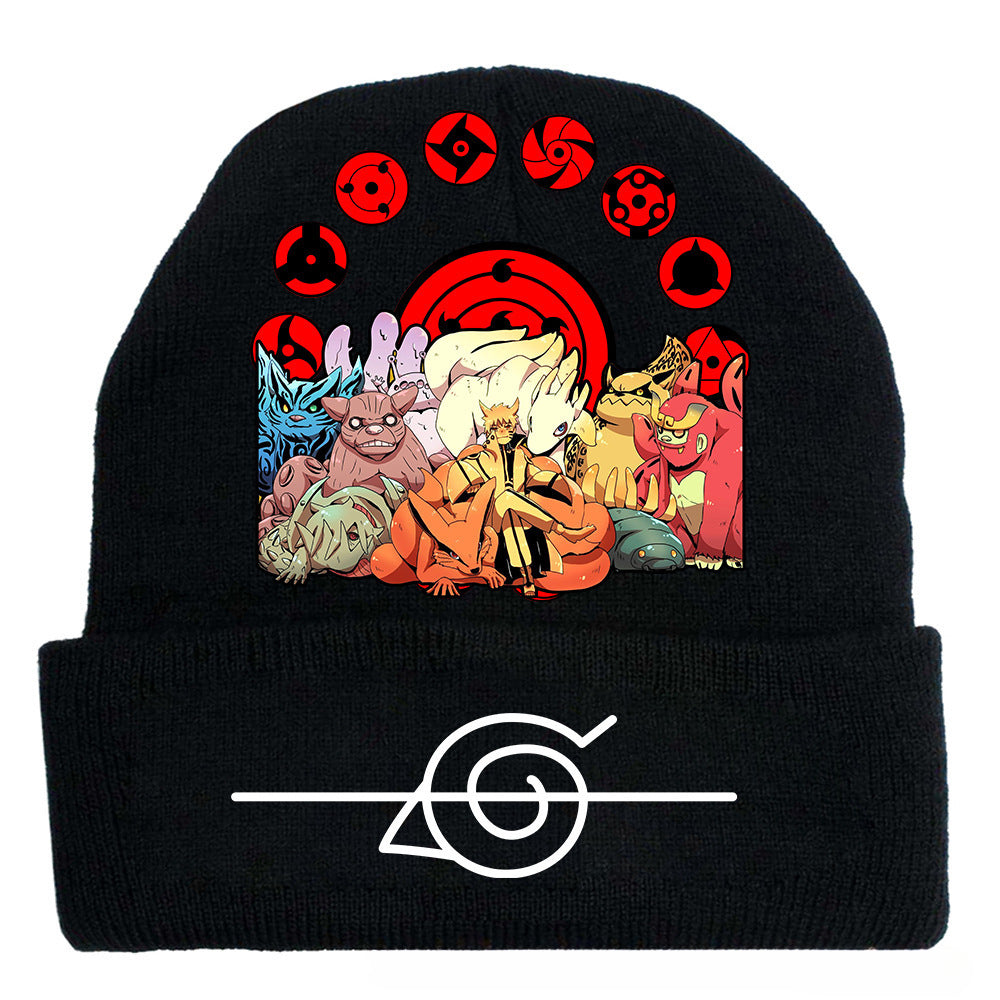 Casual Anime Printed Beanie