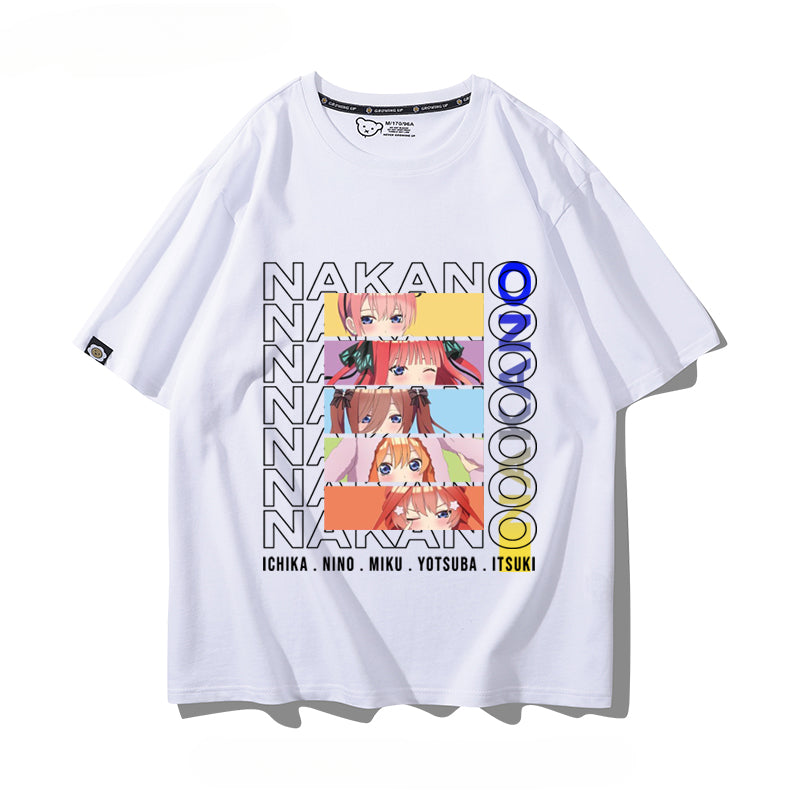 Nakano Anime Short-sleeved T-shirt