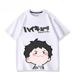 Cute Anime Graphic Short Sleeve T-Shirt