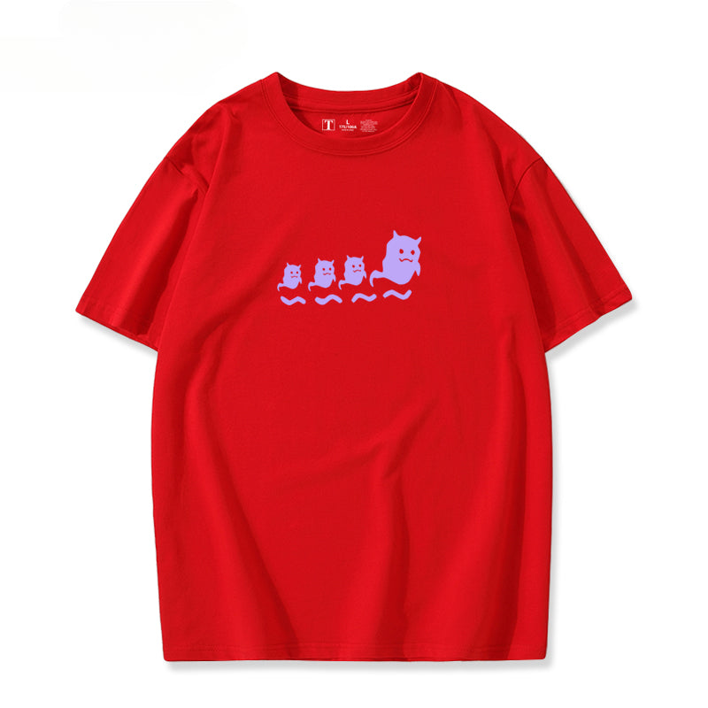 Women's Anime Cos Short-sleeved T-shirt