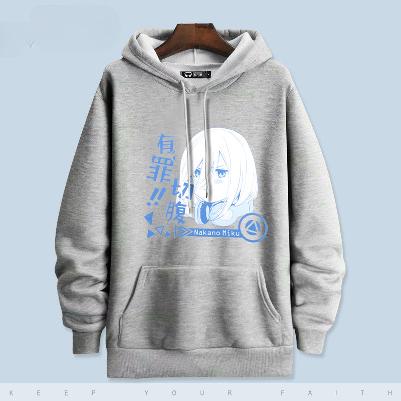 Versatile Nakano Anime Women's Hoodie