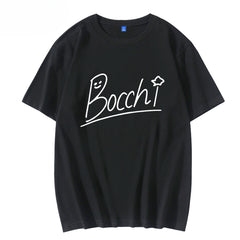 Bocchi Anime Logo Short-sleeved T-shirt