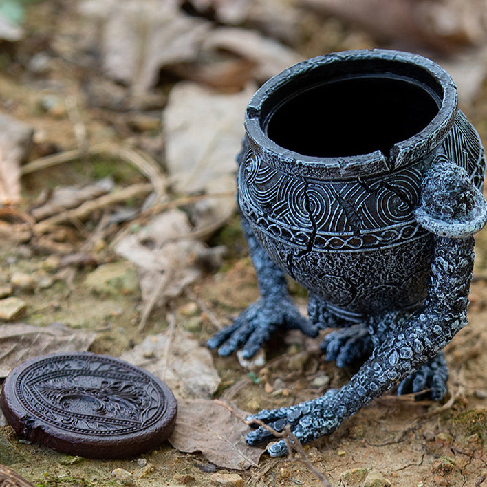 Trendy Game Warrior Pot Model Ornament