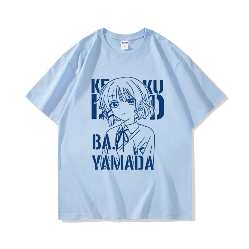 Women's Cotton Anime Short-sleeved T-shirt