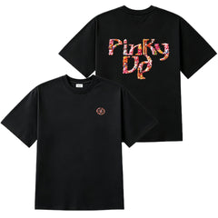 Pinky Up Cotton Short-sleeved T-shirt
