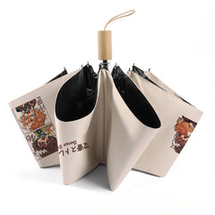 Trendy Anime Print Umbrella