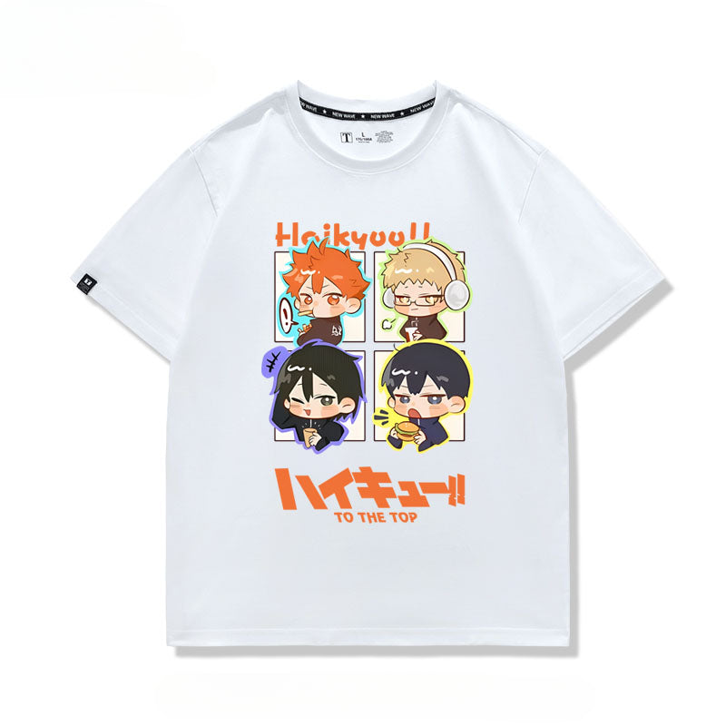 Hinata Anime Loose Short Sleeve T-Shirt