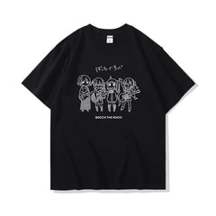 Kessoku Band Graffiti Short-sleeved T-shirt
