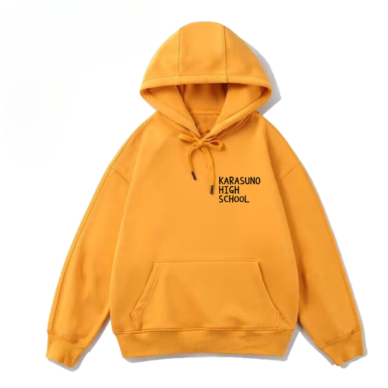 Karasuno High Team Uniform Casual Hoodie
