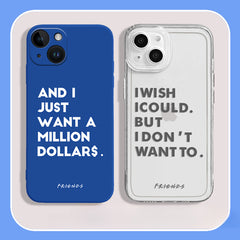 Friends Soft Shell IPhone Case