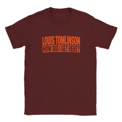 Louis “How Did I Get Here?” Printed T-Shirt