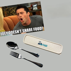 Joey Friends Spoon Fork Cutlery Set