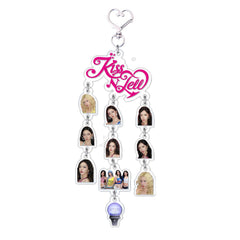AE KISS N TELL Acrylic Wind Chime Keyring