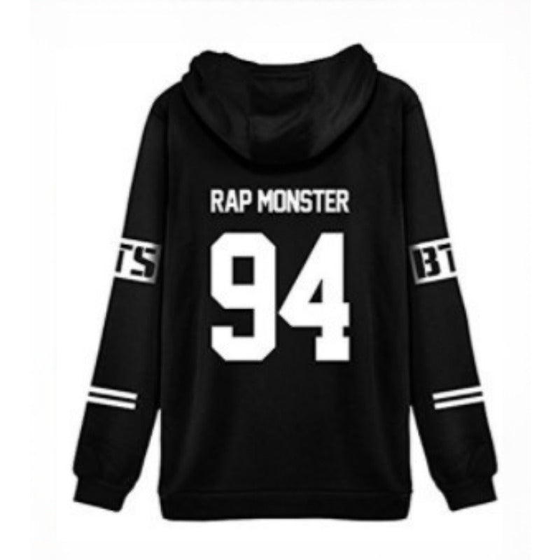 Casual KPOP Long Sleeve Pullover Loose Hoodie