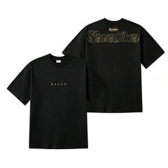 LISA SaWaDiKa Printed Crewneck T-shirt