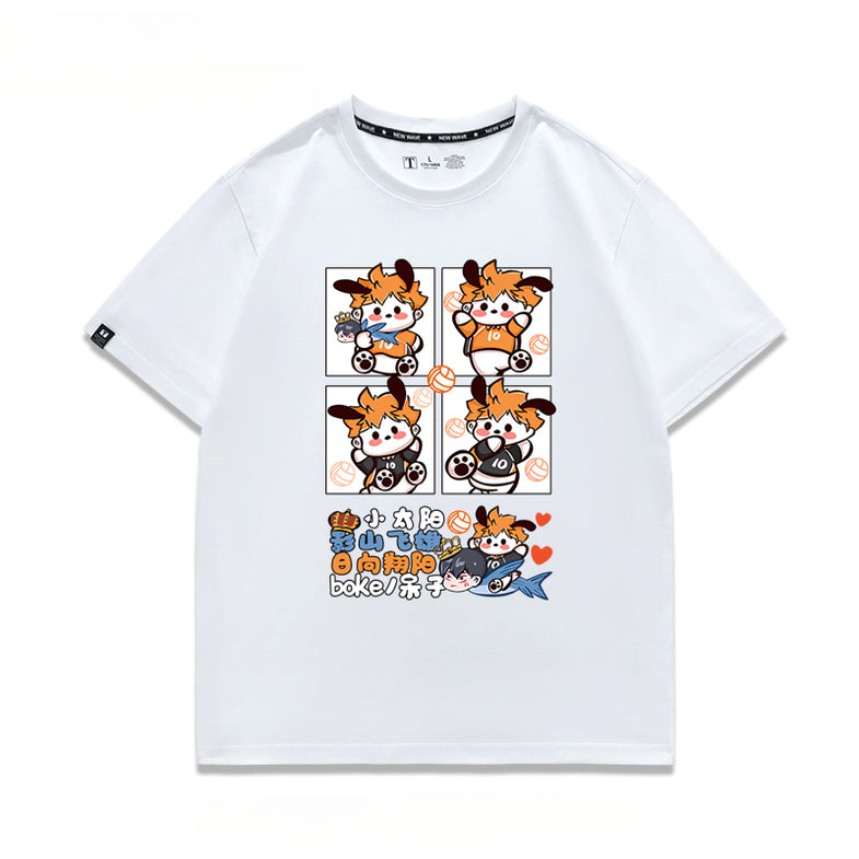 Cute Hinata Anime Short-sleeved T-shirt