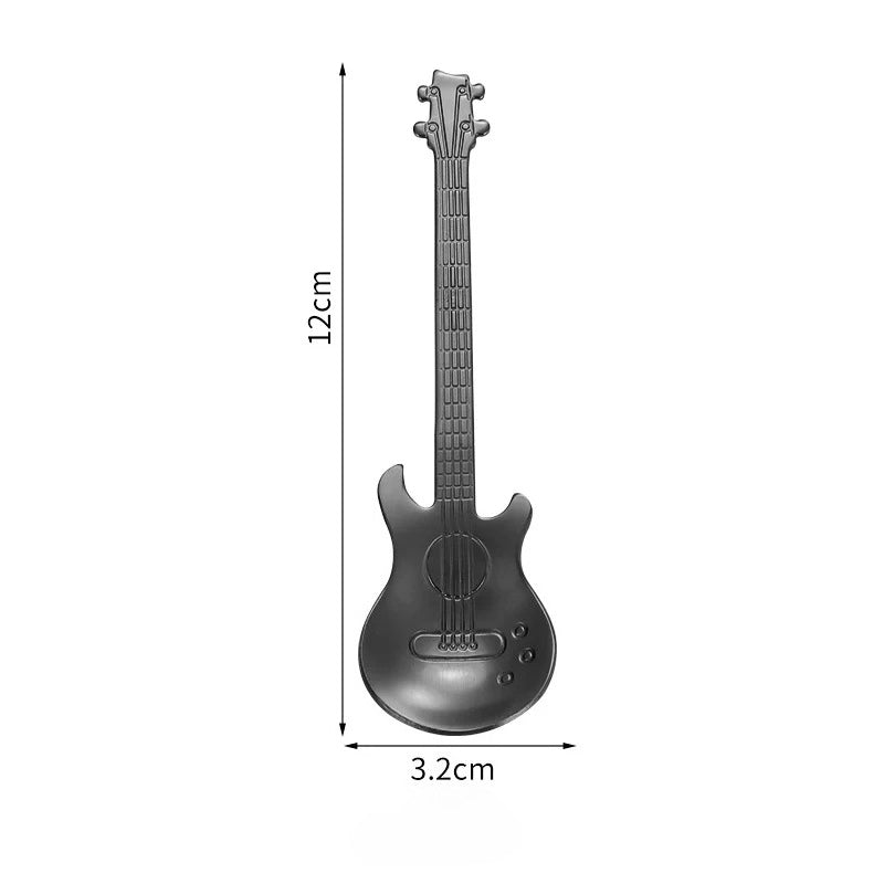 304 Stainless Steel Guitar Coffee Spoon
