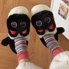 Adorable Cats Cozy Winter Warm Slippers