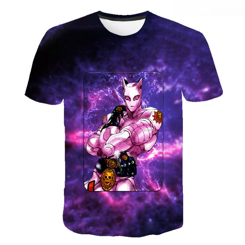 Men's Jojo 3D Print Crew Neck T-shirt