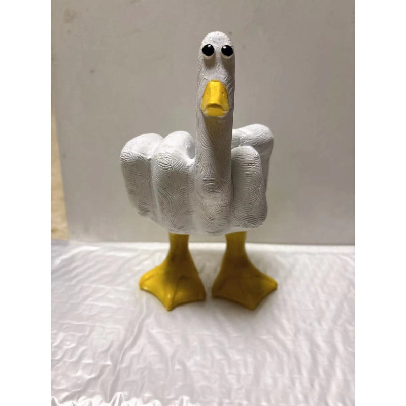 Middle Finger Duck