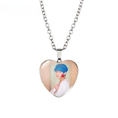 BTS Heart-shaped Necklace