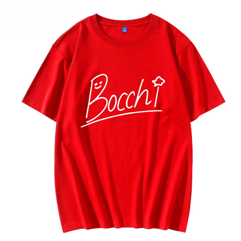 Bocchi Anime Logo Short-sleeved T-shirt