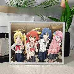 Bocchi Mirror Light Box Art Gift