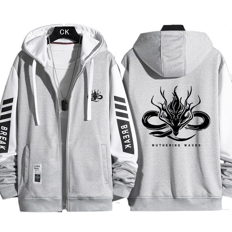 Unisex Game Print Loose Casual Hoodie