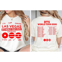 BANGTAN WORLD TOUR Print Unisex Shirt