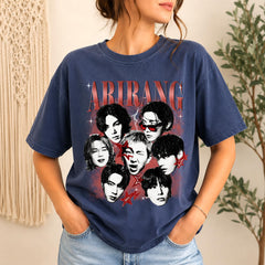 Bangtan AIRANG World Tour Collage Aesthetic T-shirt