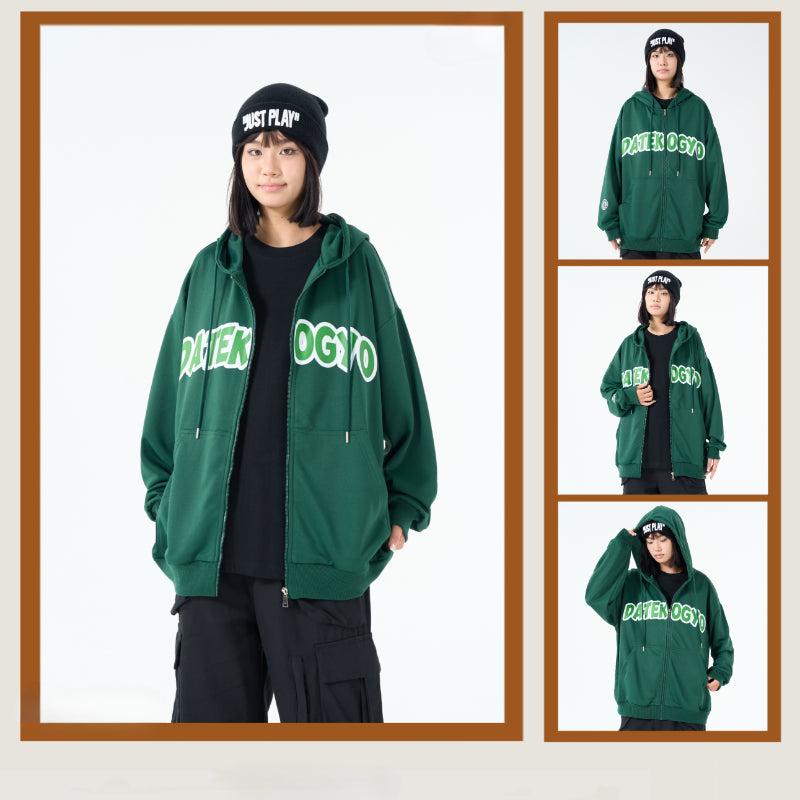 Unisex Anime Cosplay Zipper Loose Jacket