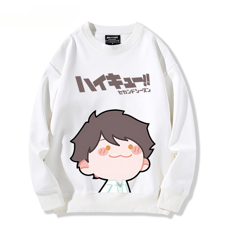 Cute Hinata Anime Pullover Sweatshirt