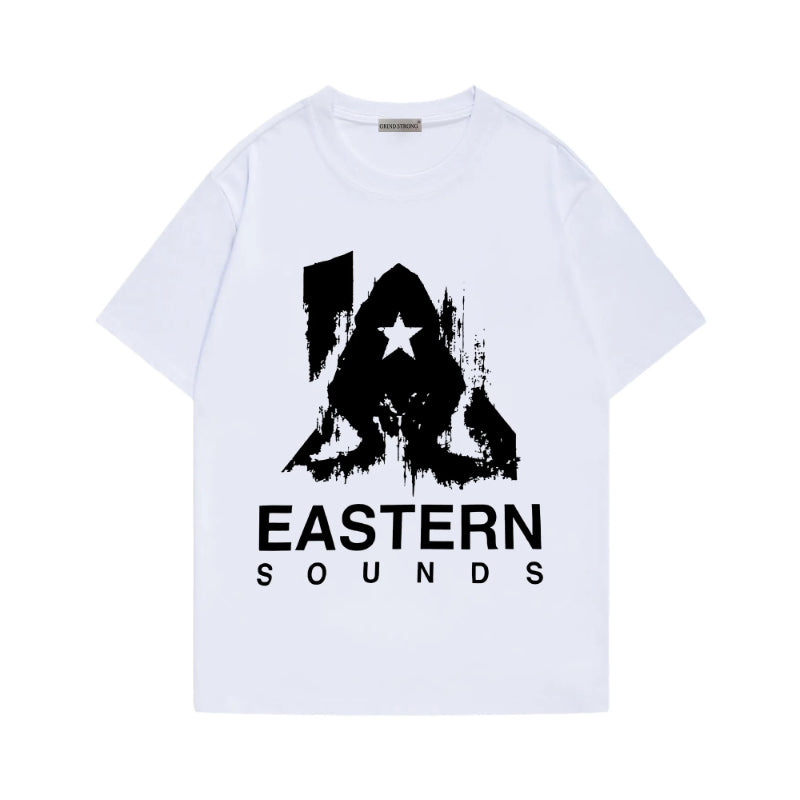 YOUNGJAE Same White Short-sleeved T-shirt Top
