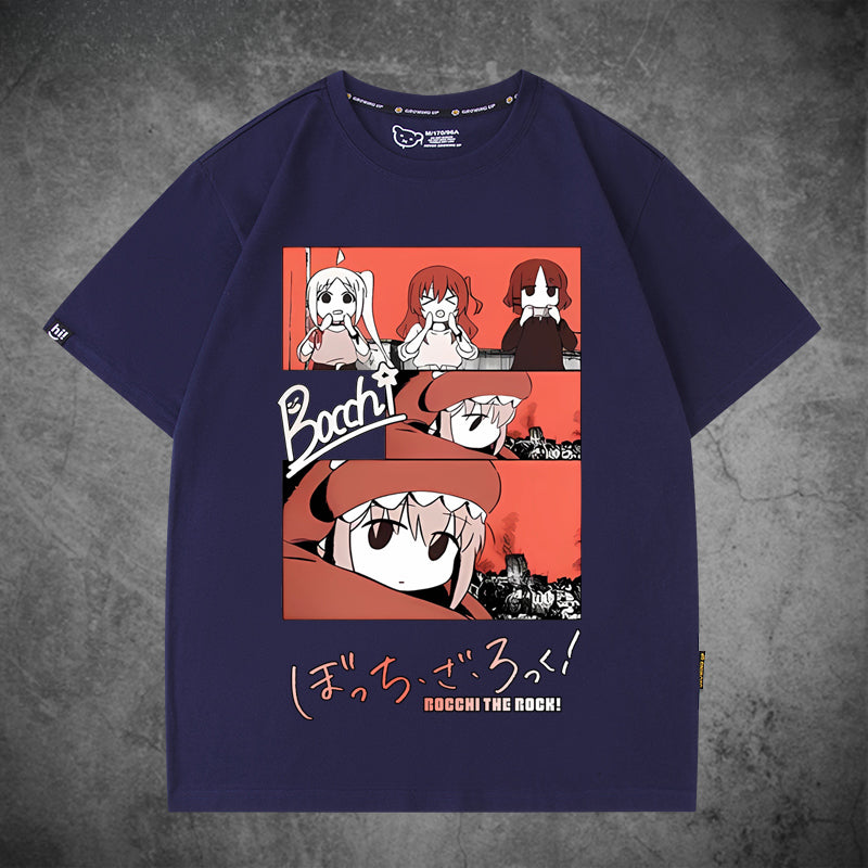 Unisex Bocchi Short-sleeved Cotton T-shirt