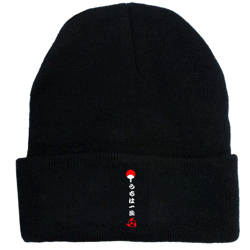 Versatile Anime Print Elastic Knitted Hat