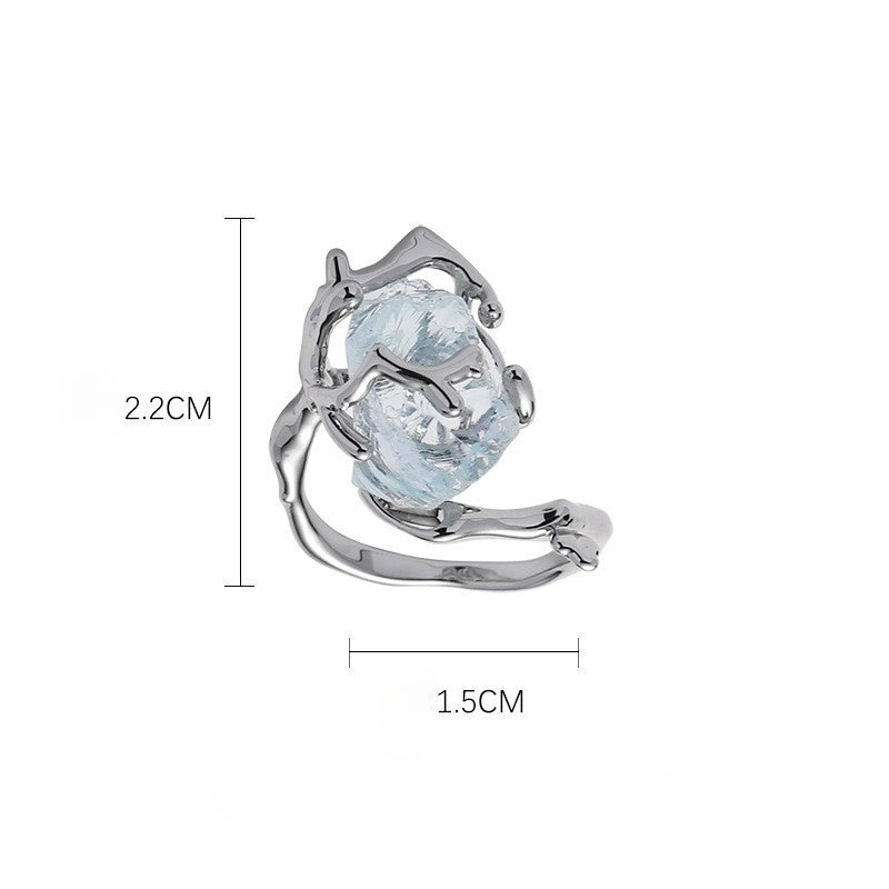 Retro Zircon Game Cos Ring