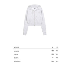 Niche Trendy Kpop Zipper Hoodie