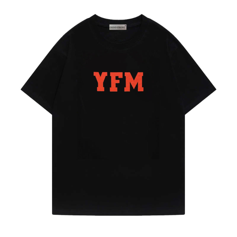 JUHOON Same Style Letter Print Short-sleeved T-shirt