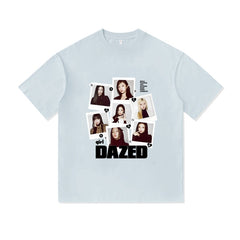 BM Group Polaroid Print Cotton T-shirt